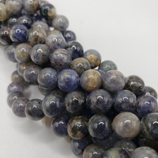 8mm Iolite Blue