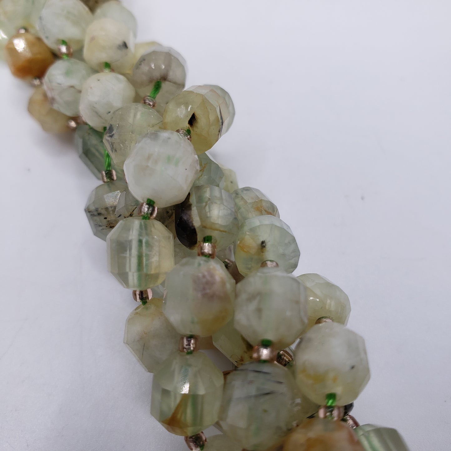 8mm Prehnite Cylinder