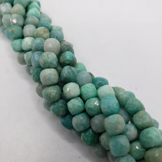 6mm Amazonite Cube