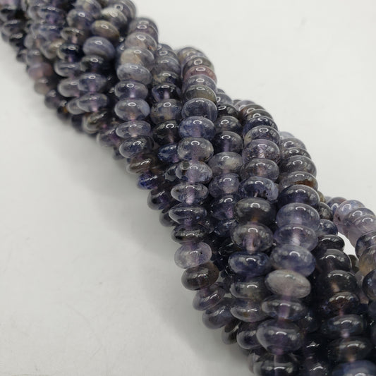6mm Purple Iolite Rounded