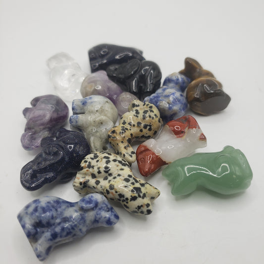 Assorted Animal Stone Carving