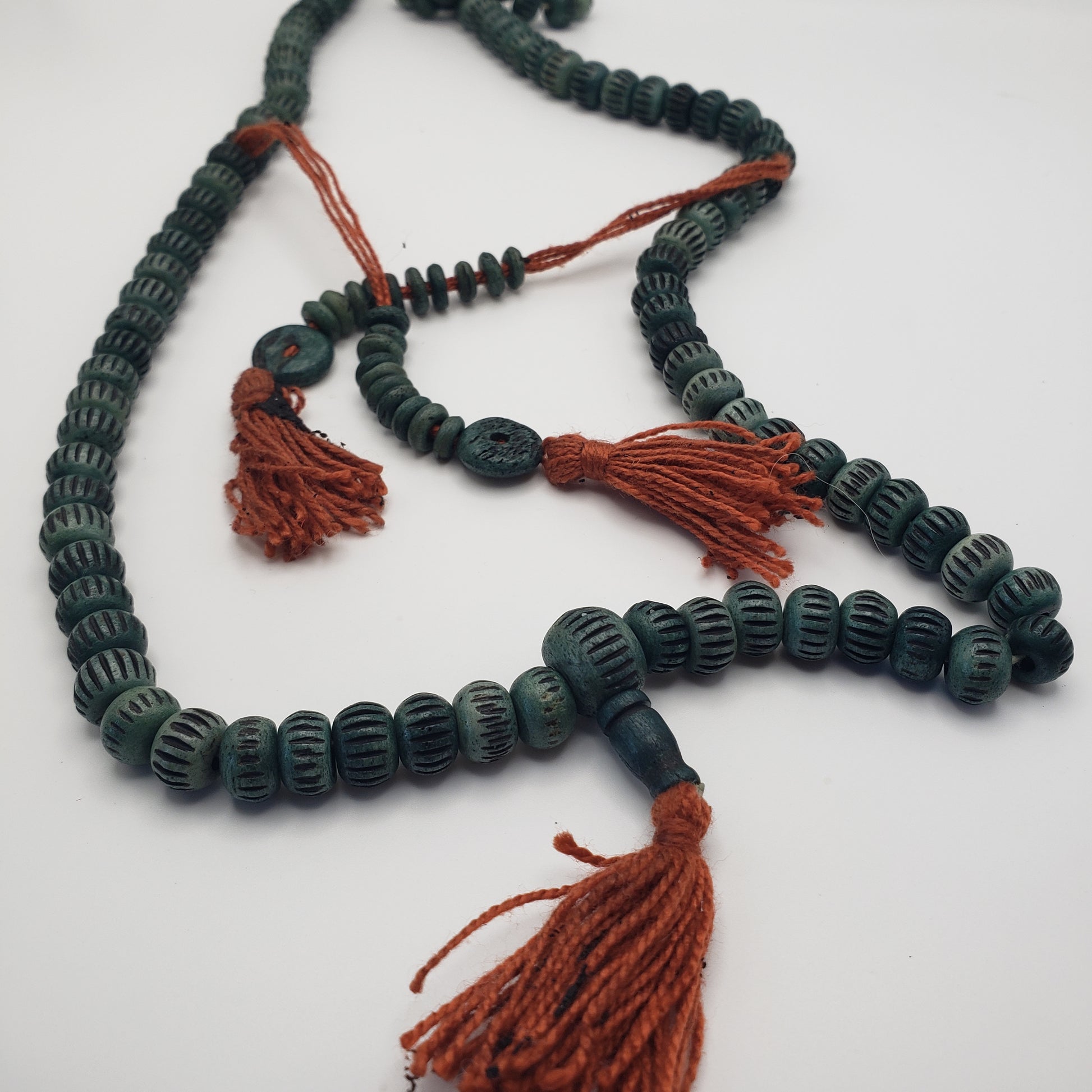 Green Wood Mala