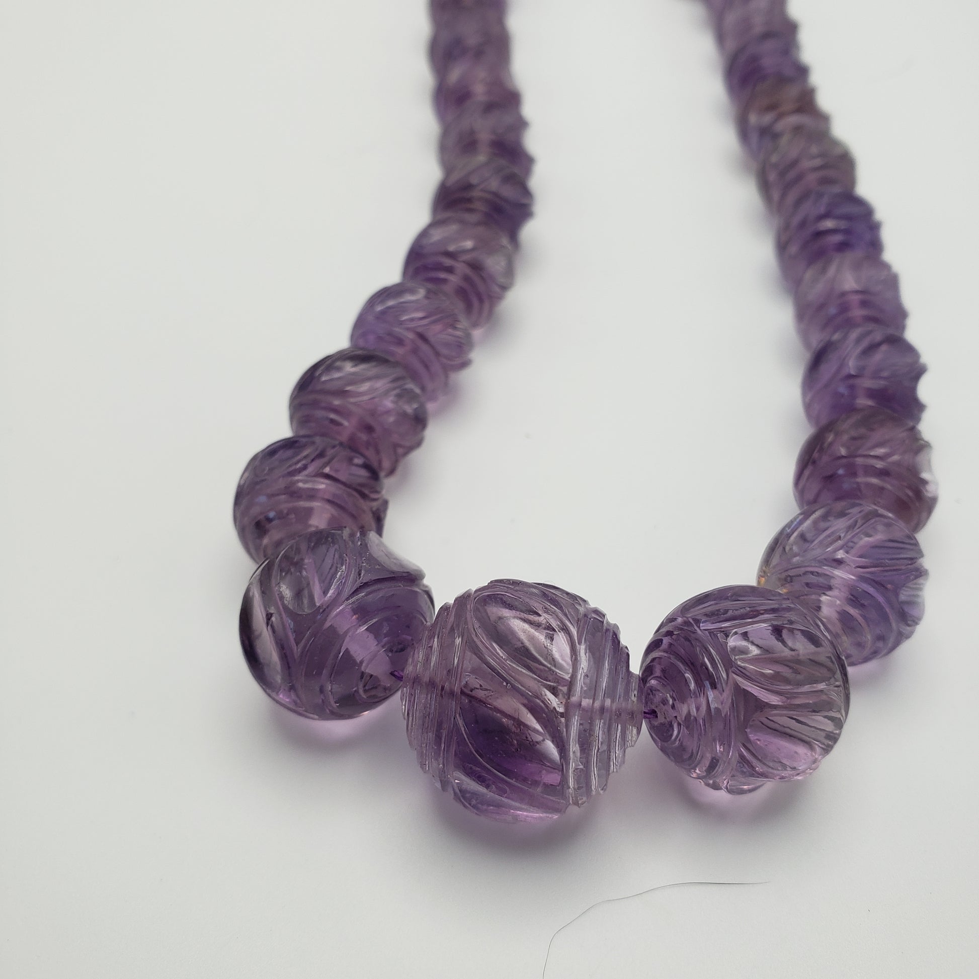 Amethyst Carved Strand