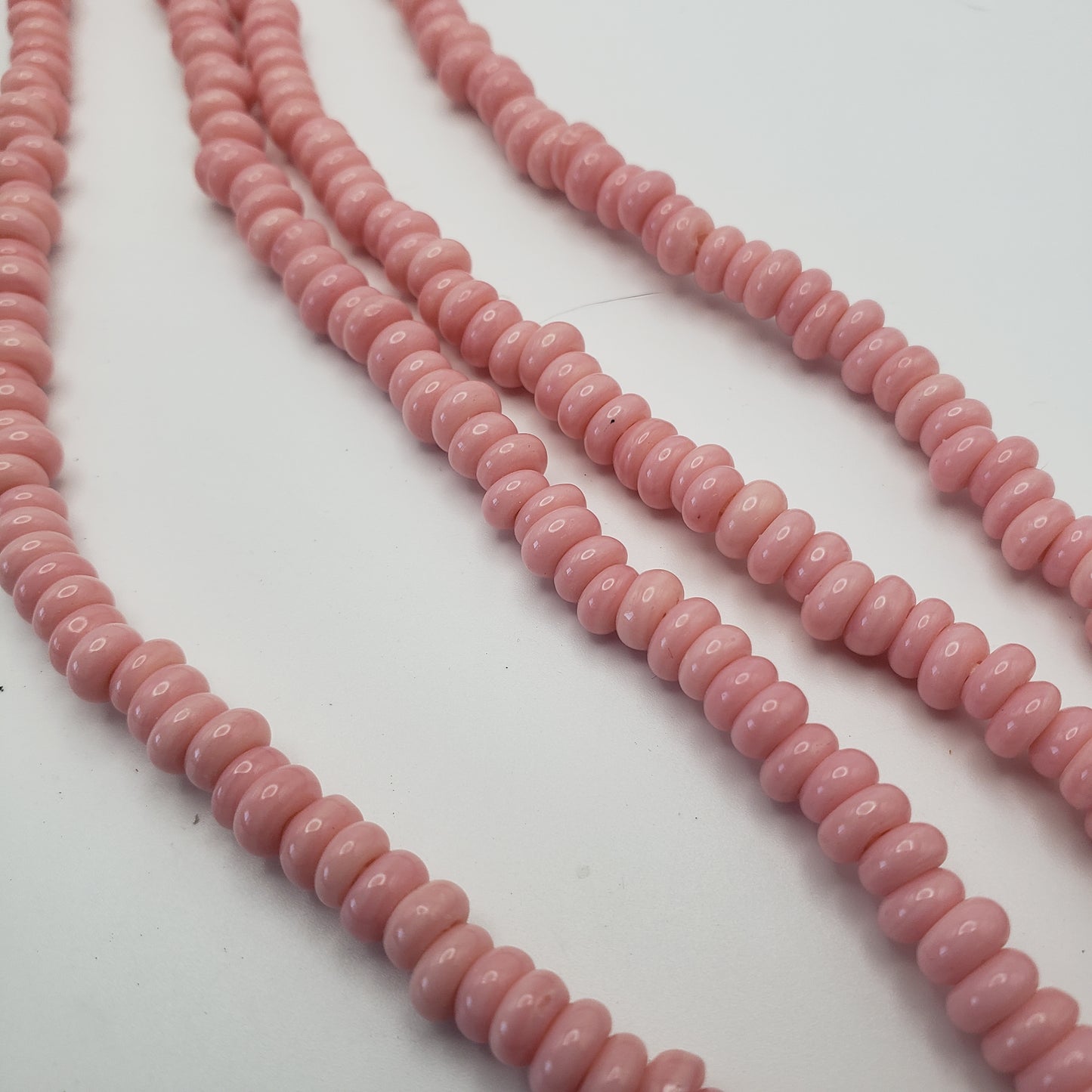 Pink Glass Beads