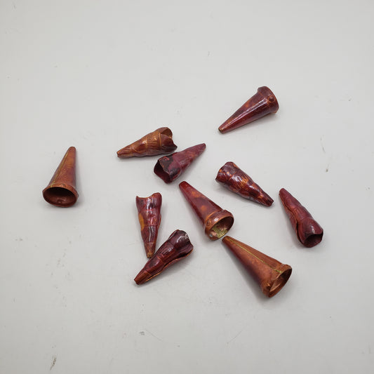 Handmade Copper Cones Large