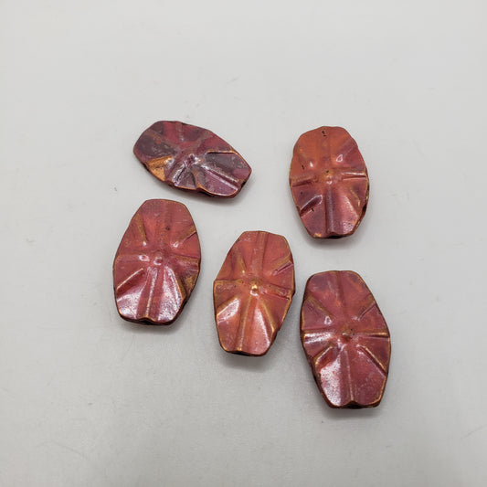 Handmade Copper Sun Bead