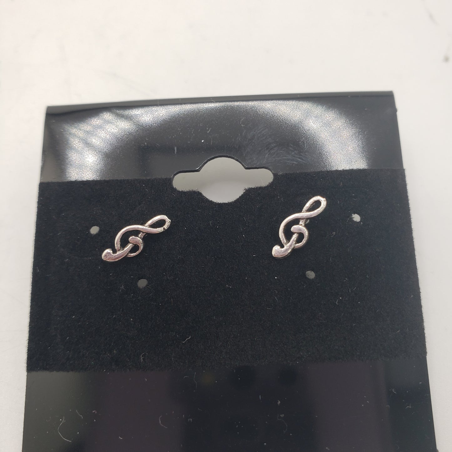 SS Music Note Stud Earrings 7.99