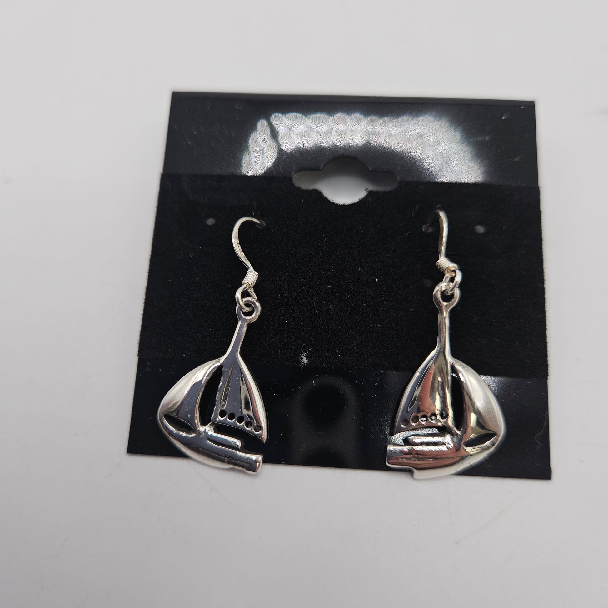 SS Sail Boat Earrings 16.99