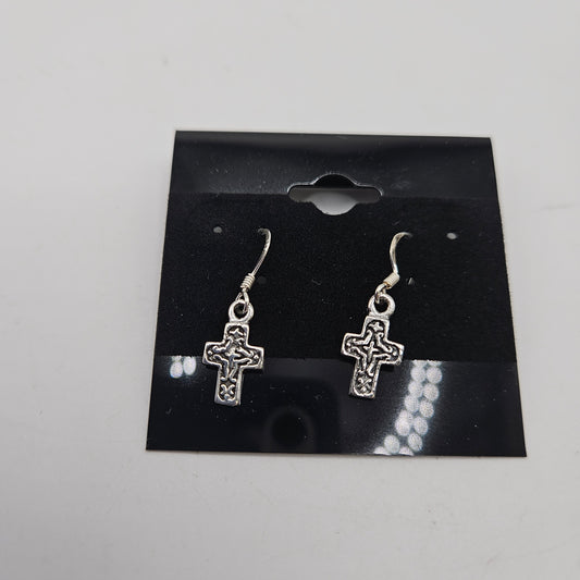 SS Cross Earrings 16.99