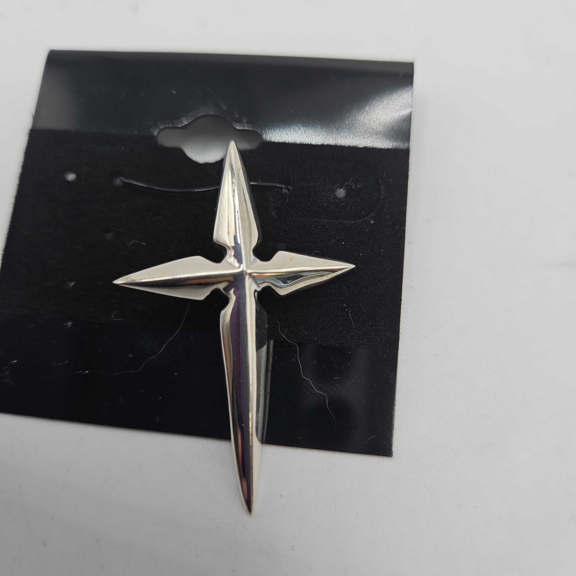 SS Pointed Cross Pendant 37.99