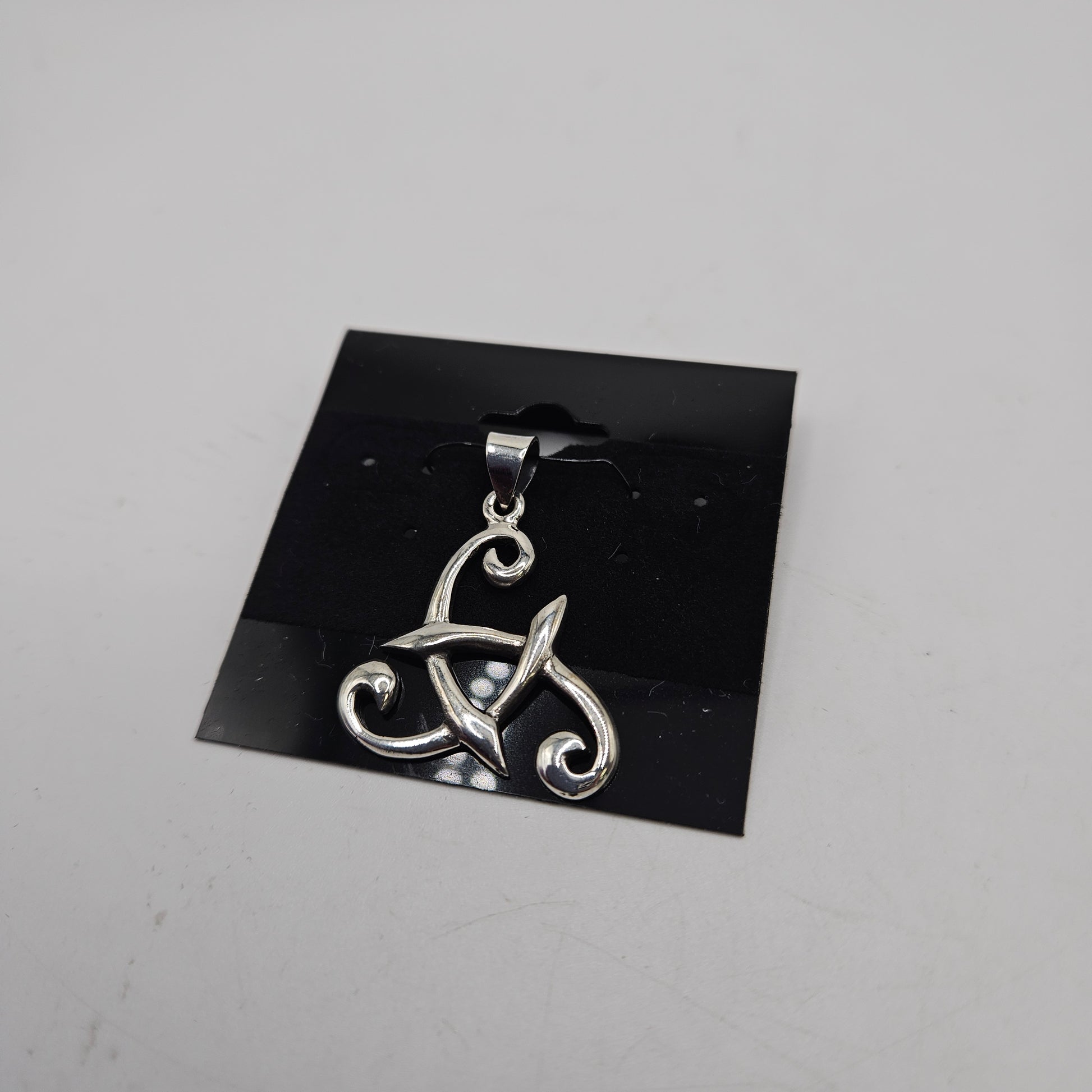 SS Fancy Triangle Pendant 23.99
