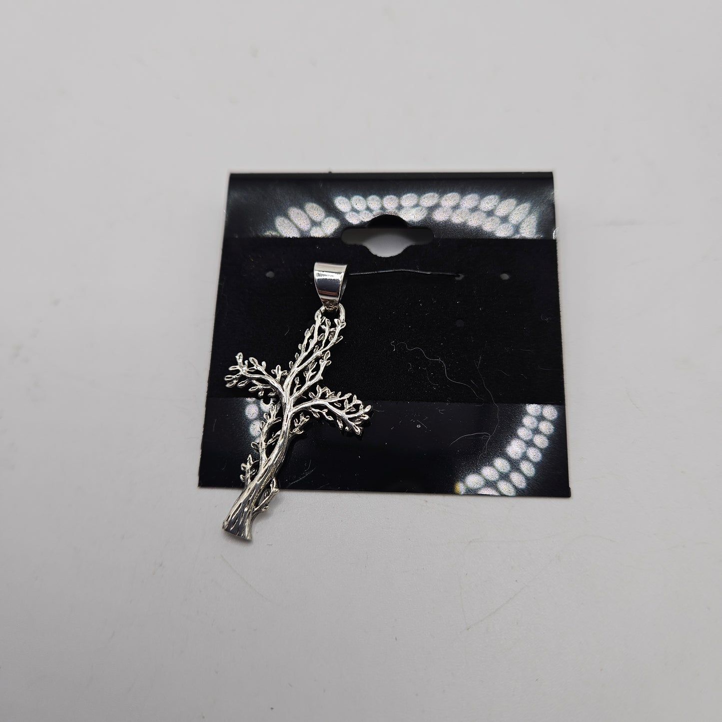 SS Tree Cross Pendant 23.99