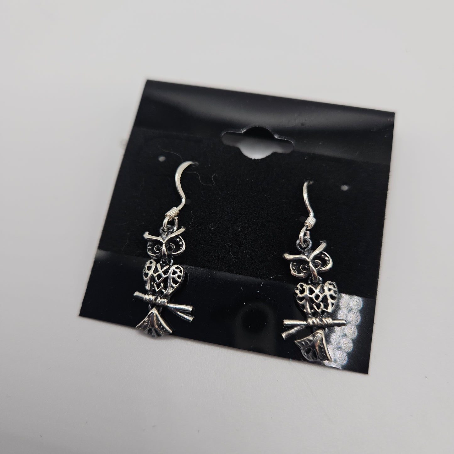 SS Fancy Owl Earrings 23.99