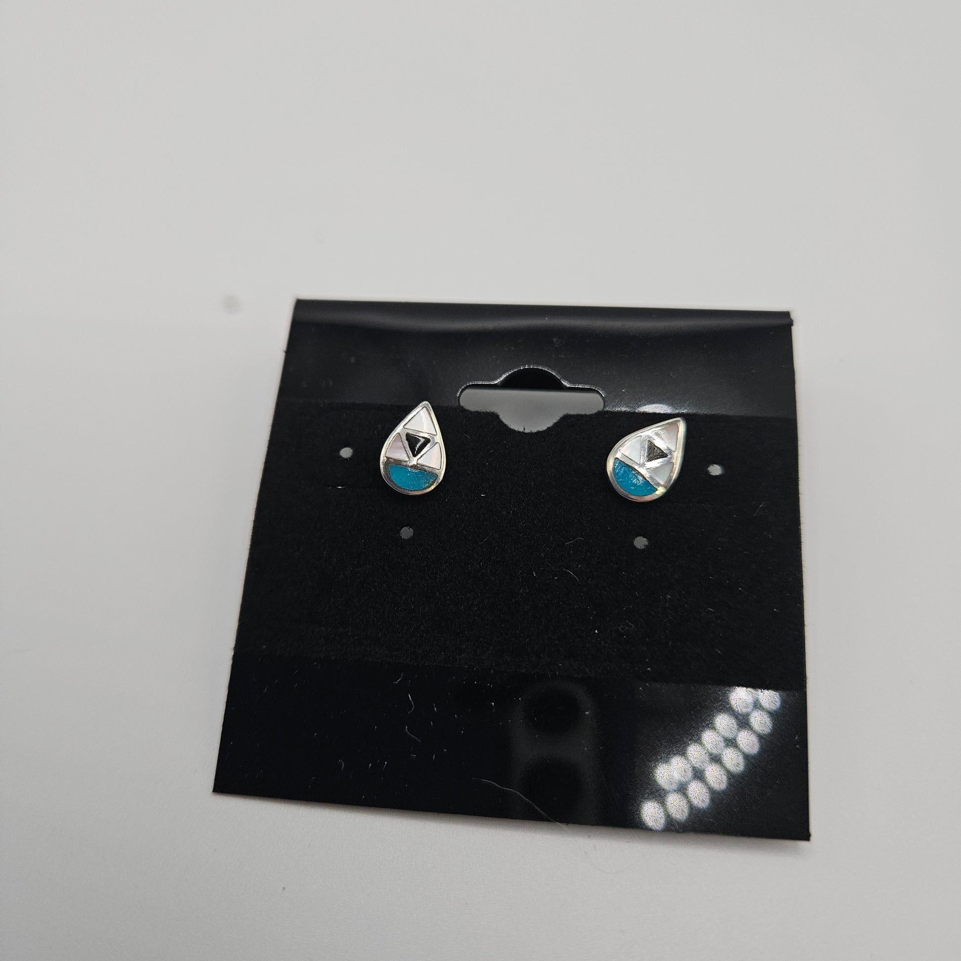 SS Colorful Drop Stud Earrings 11.99