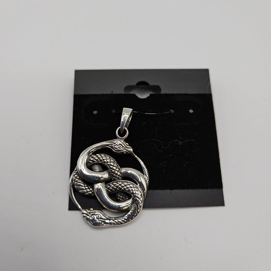 SS Twisted Snakes Pendant 56.99