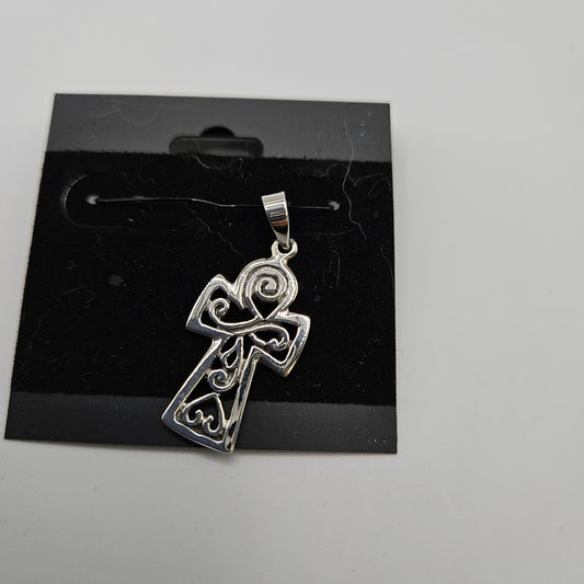 SS Fancy Cross Pendant 16.99