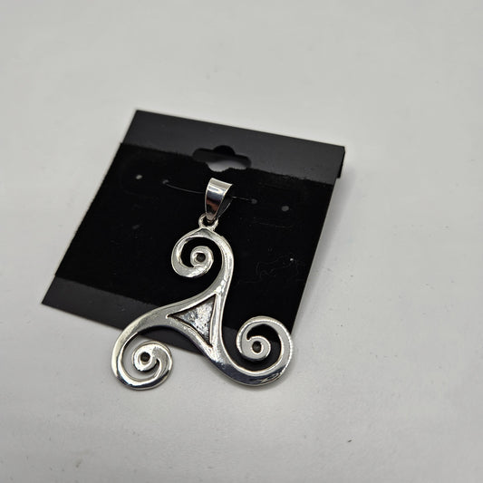 SS Celtic Triskelion Pendant 29.99