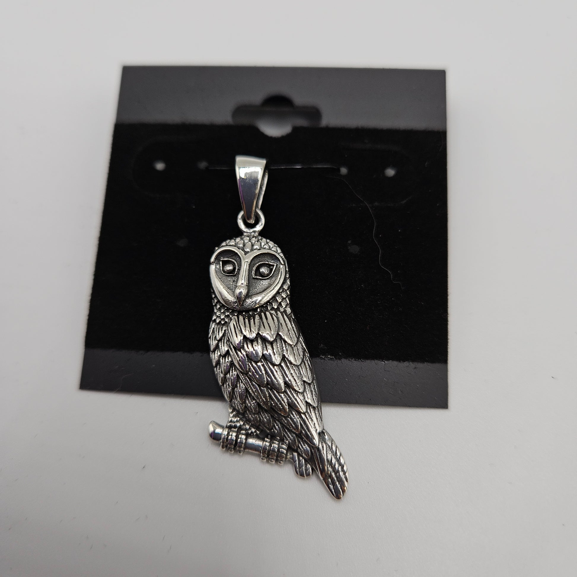 SS Owl Pendant 37.99