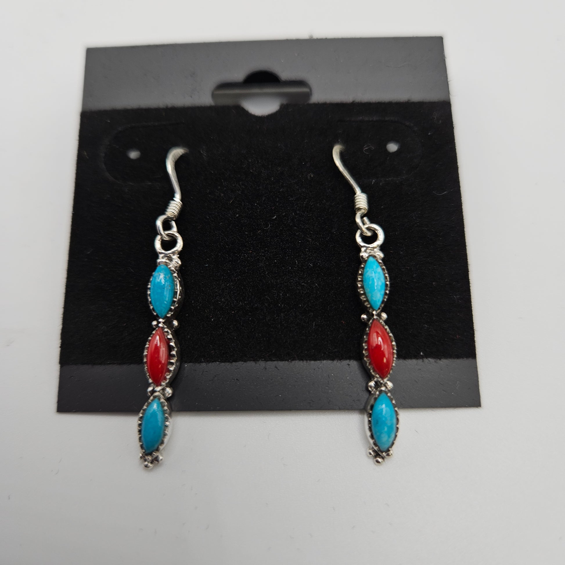 SS Red & Blue Earrings 26.99