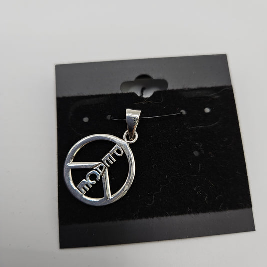 SS Peace Sign Pendant 13.99