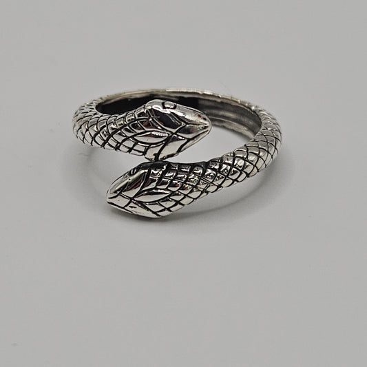 SS Double Snake Ring 33.99