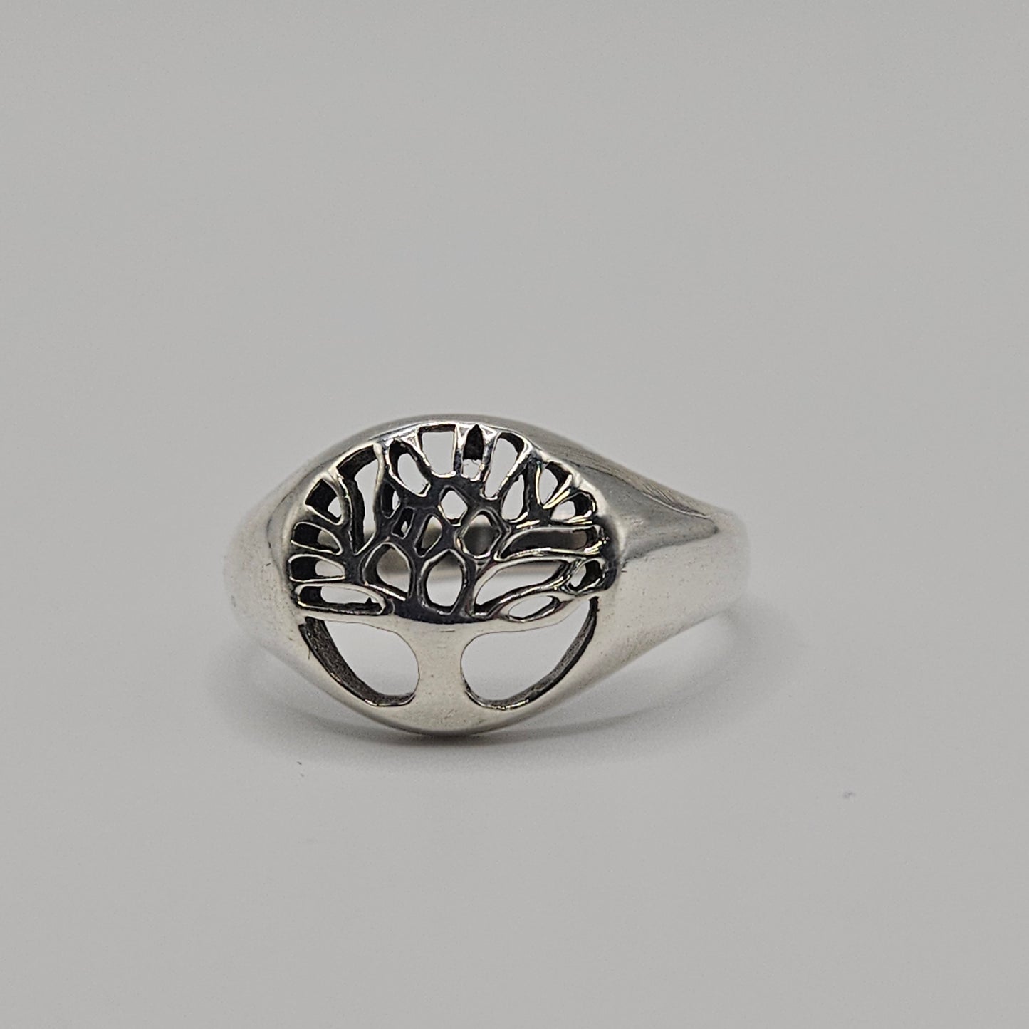 SS Round Tree of Life Ring 21.99