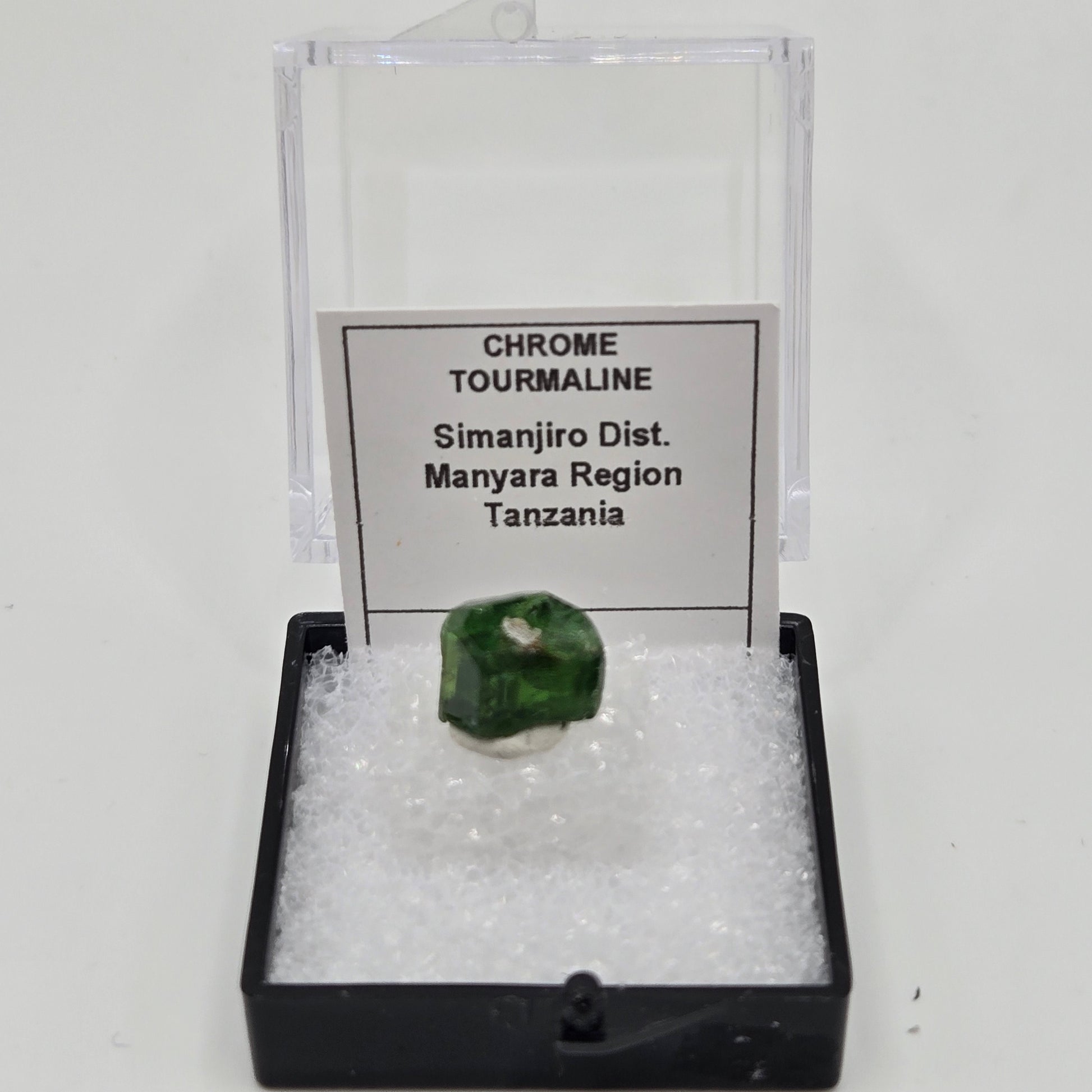 Chrome Tourmaline Specimen