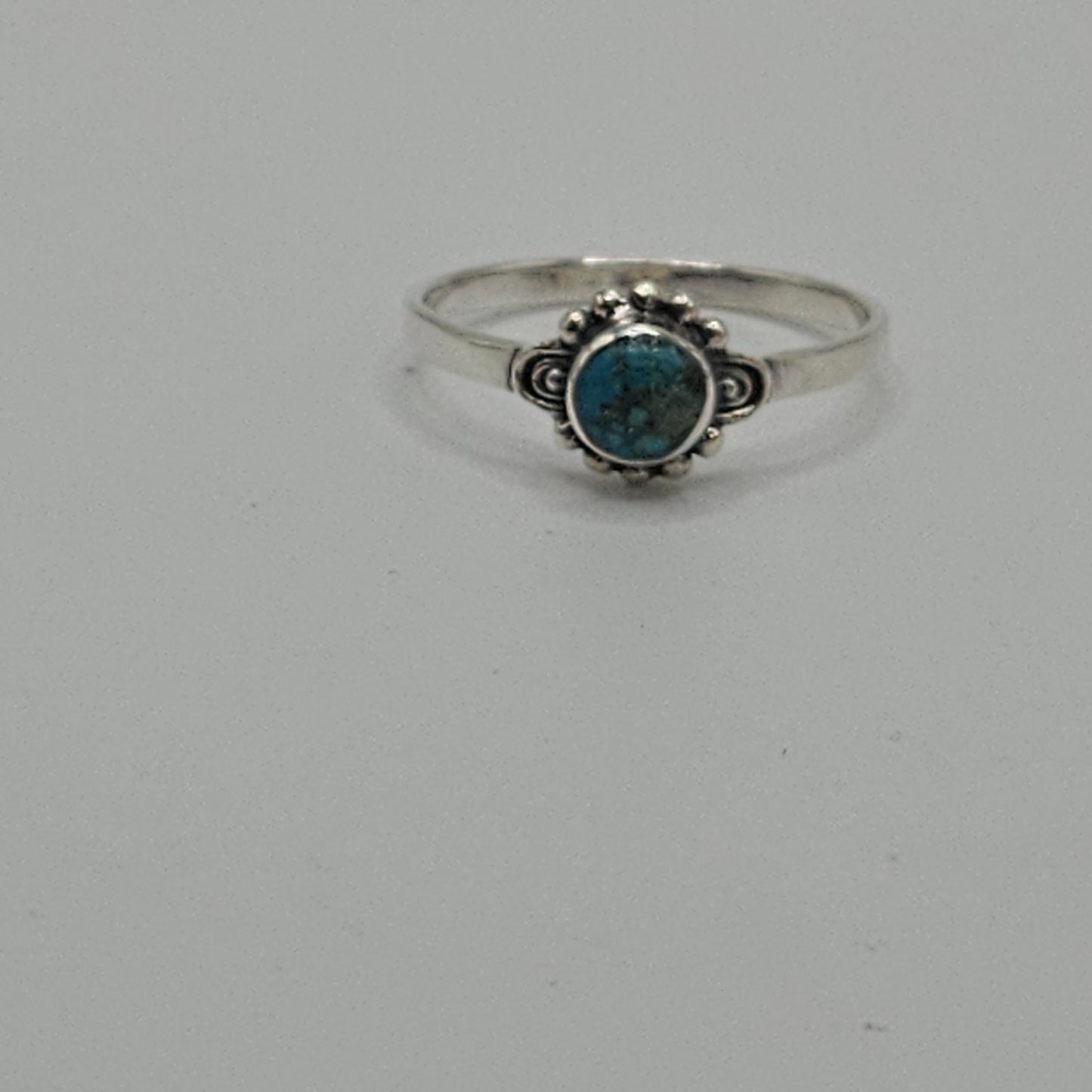 SS Turquoise Ring 16.99
