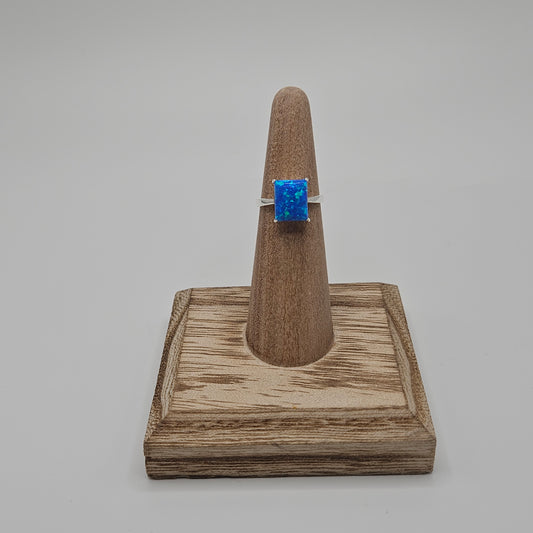 SS Blue Opal Ring 39.99