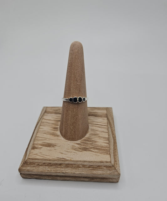 SS Black Colored Ring 14.99