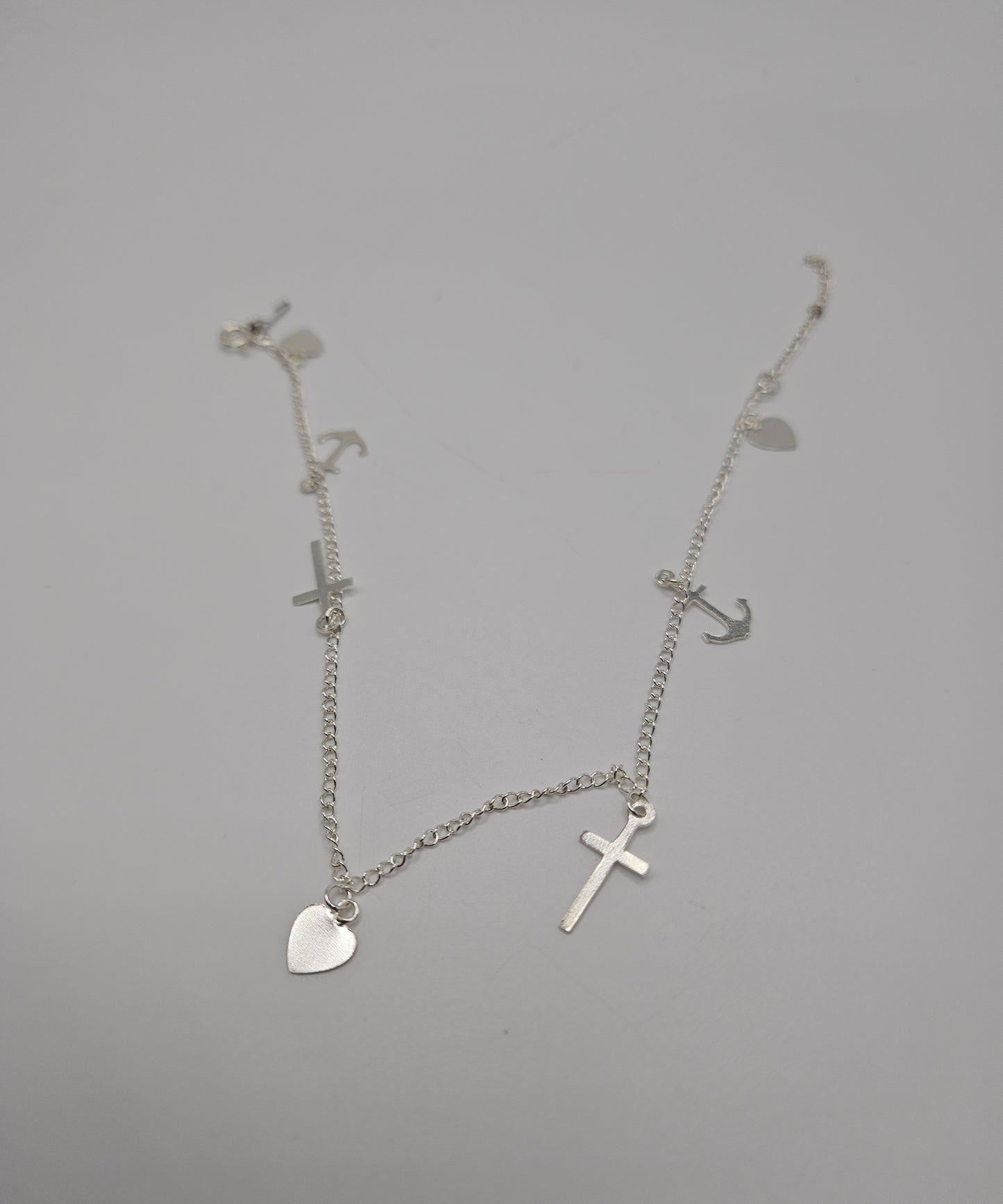 SS Anchor Charm Anklet 17.99