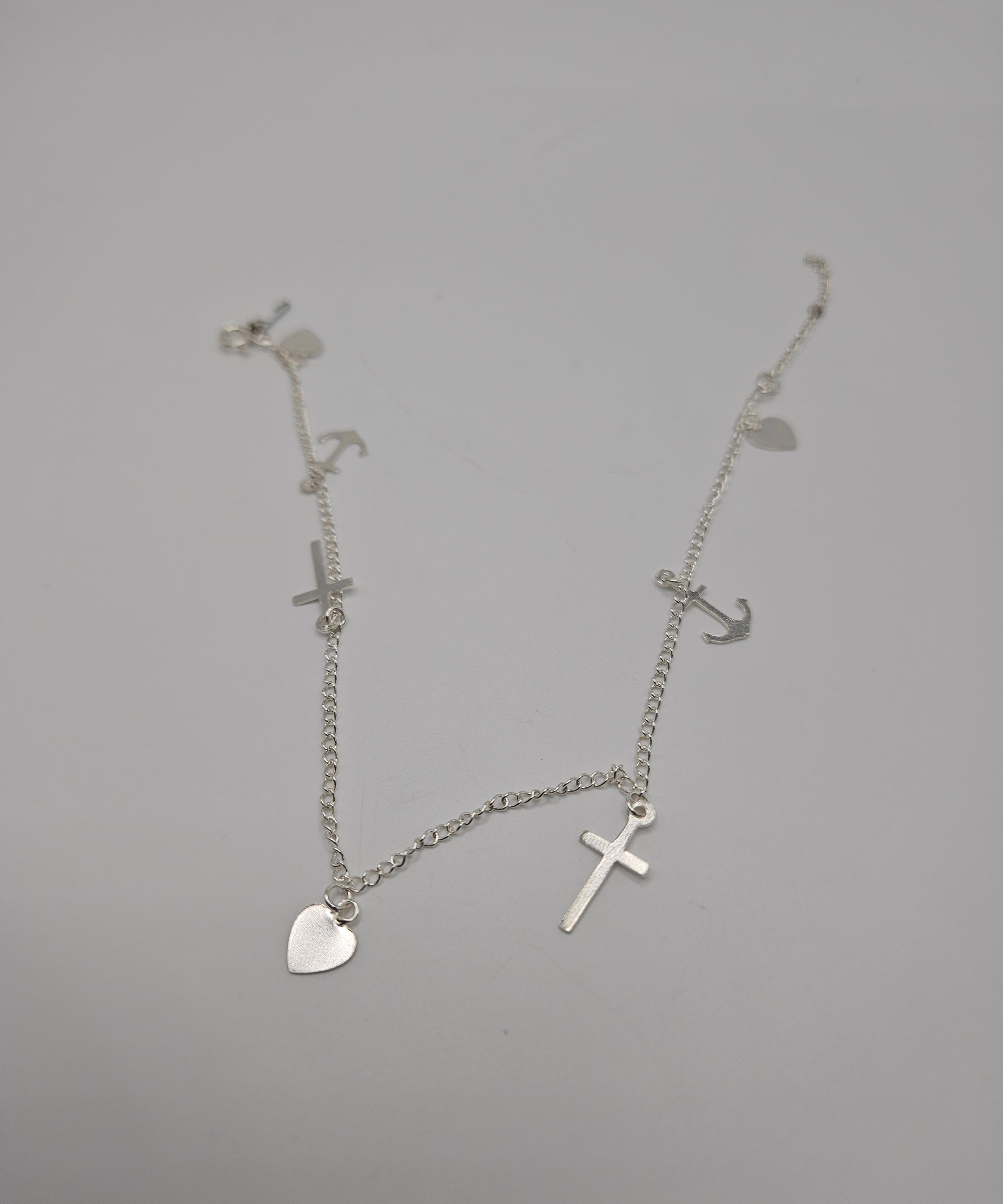 SS Anchor Charm Anklet 17.99