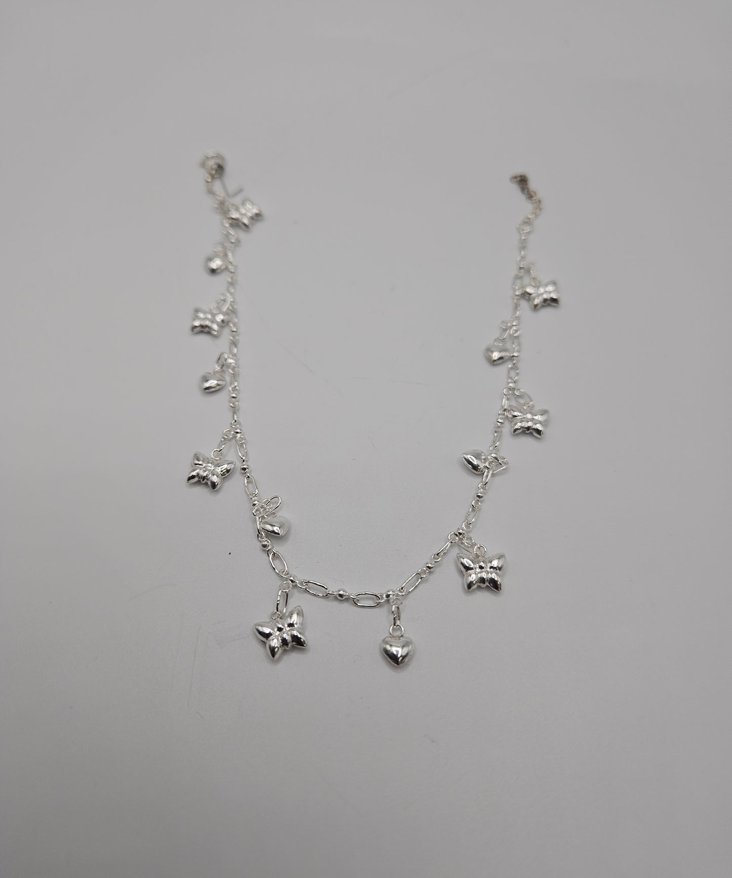 SS Butterfly Charm Anklet 53.99