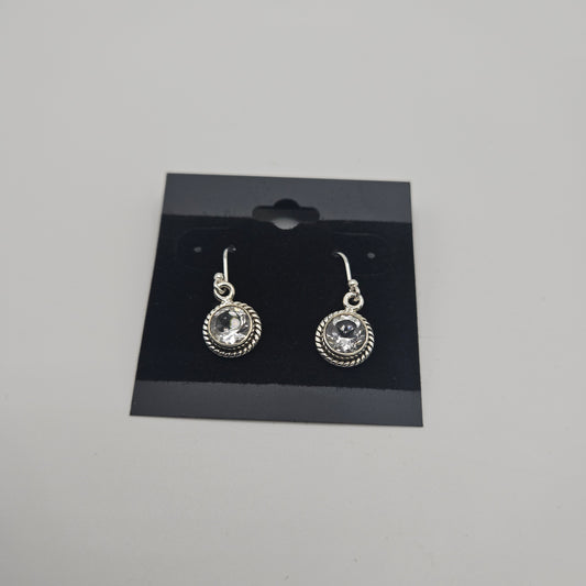 SS Crystal Quartz Earrings 23.99