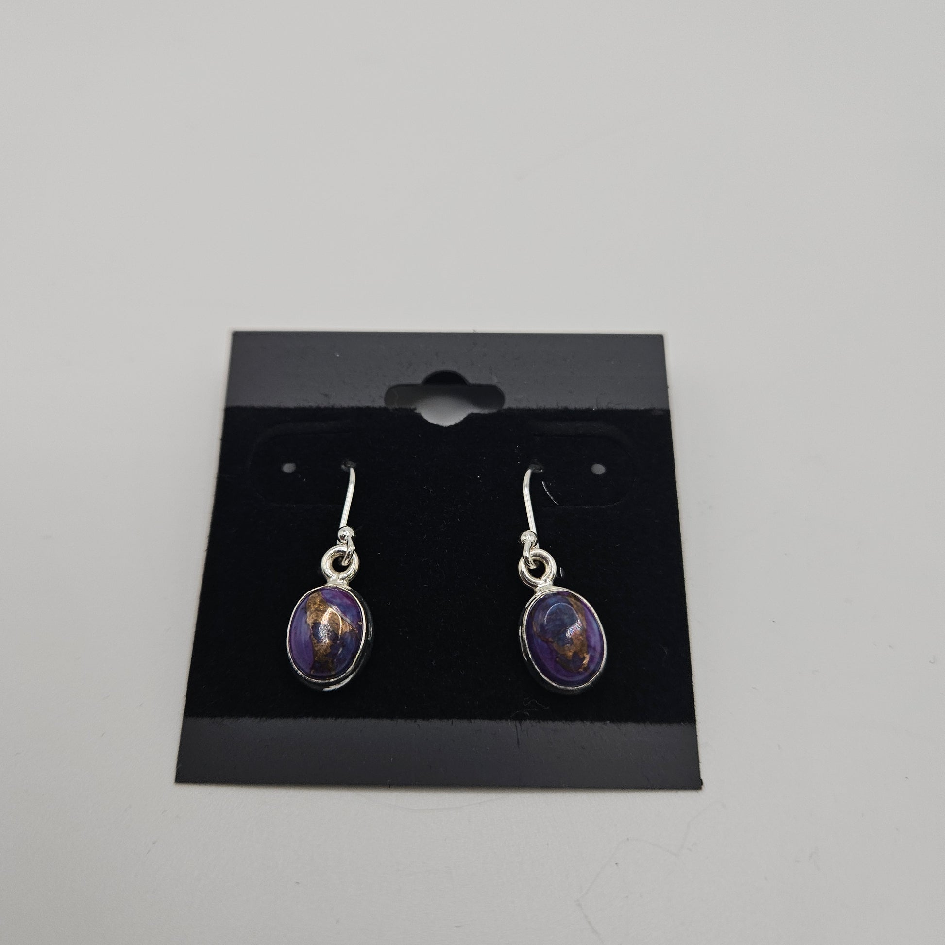 SS Copper Turquoise Earrings 21.99