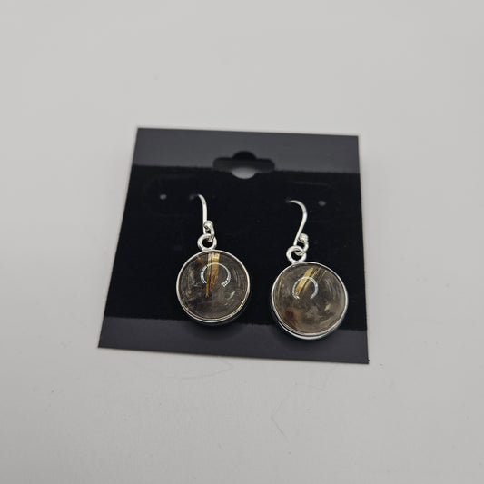 SS Golden Rutilated Earrings 49.99