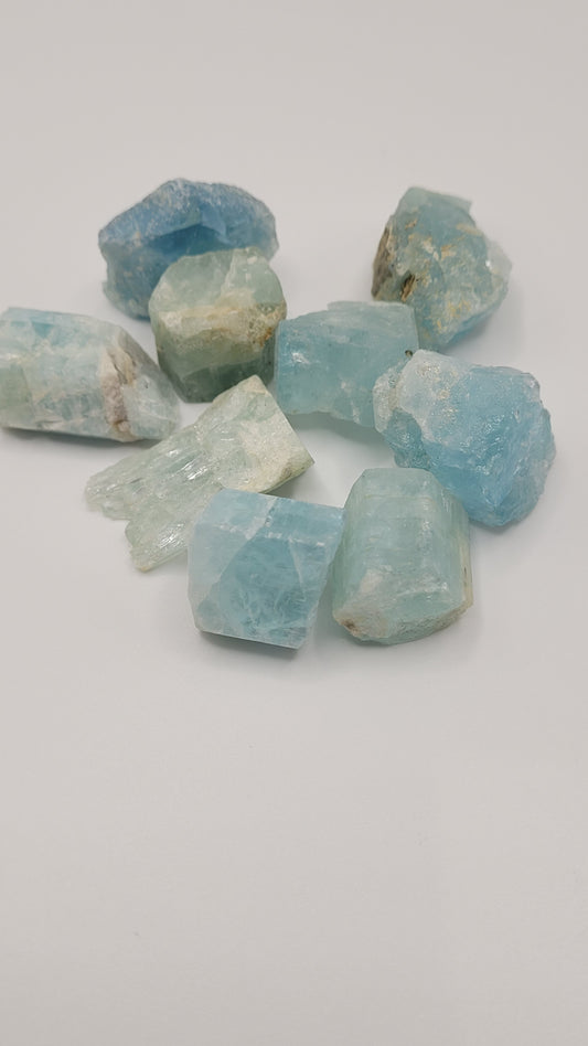 Aquamarine Rough Afghanistan Medium