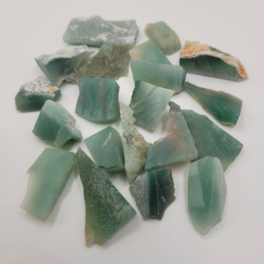Chrome Chalcedony Rough Medium