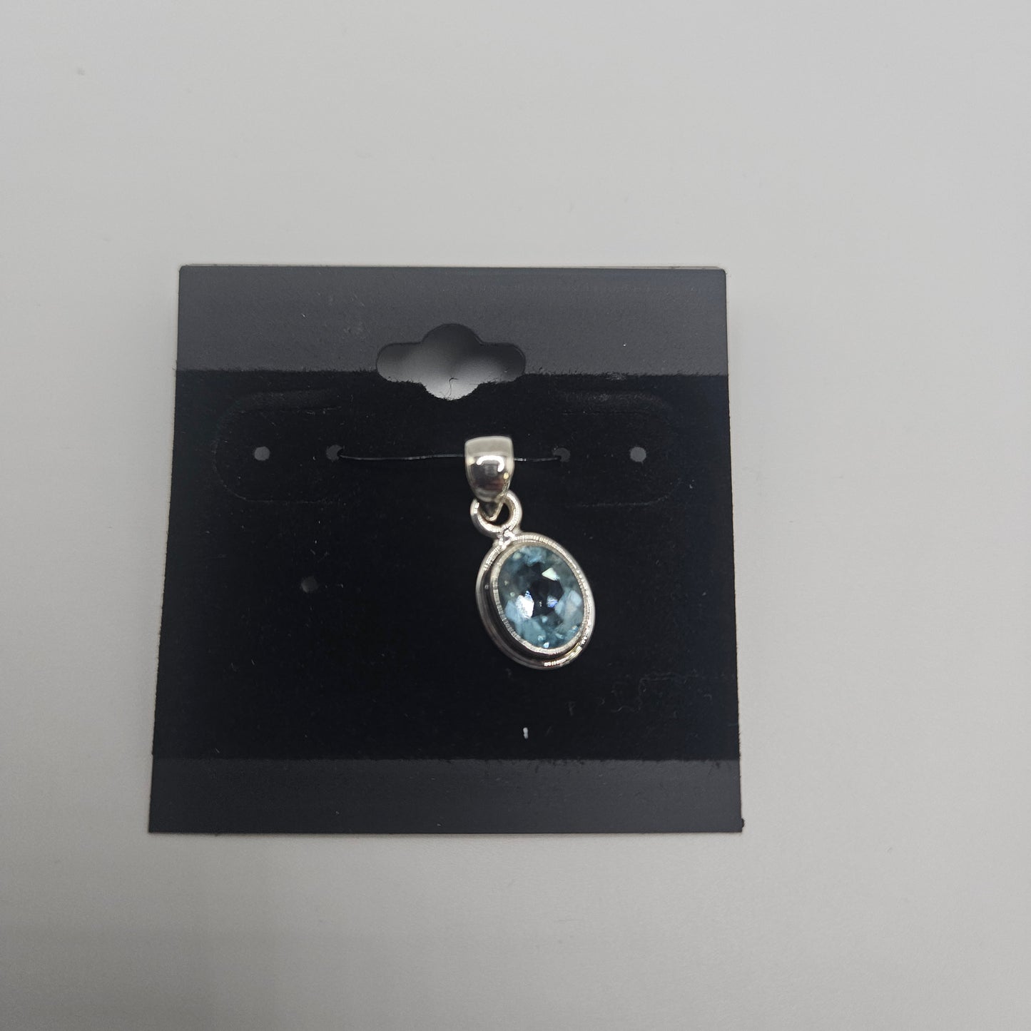 SS Blue Topaz Pendant 24.99
