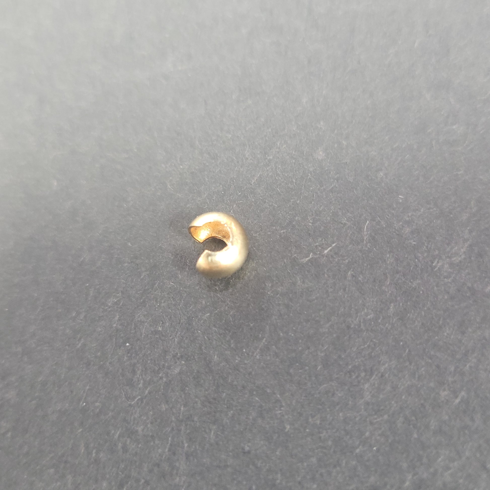 4mm Gold Filled Crimp Cover
