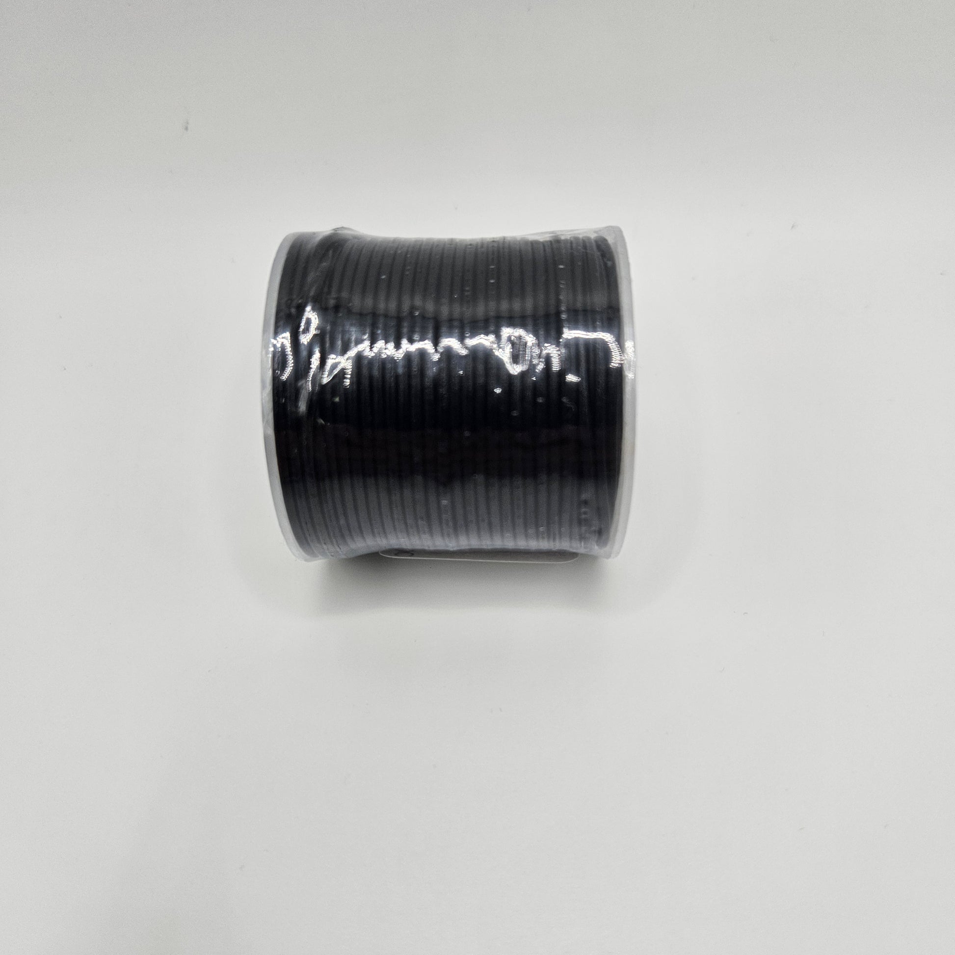 1mm Black Leather Cord PER SPOOL.