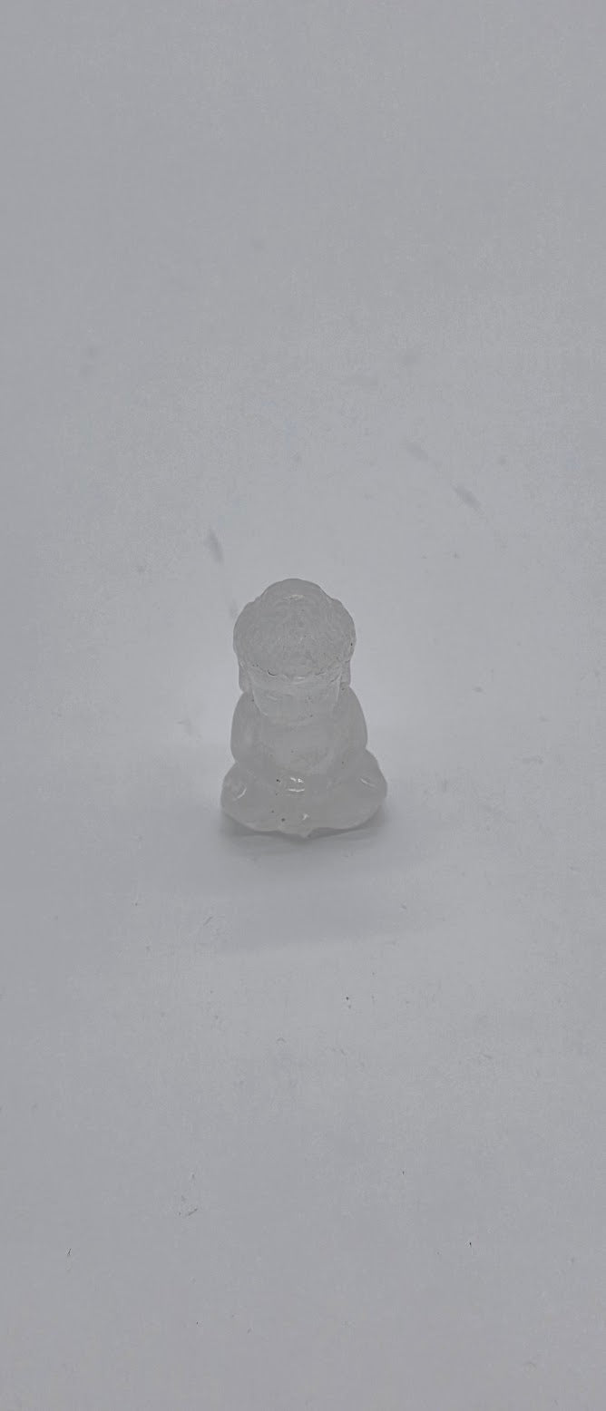 2 inch Quartz Buddha.