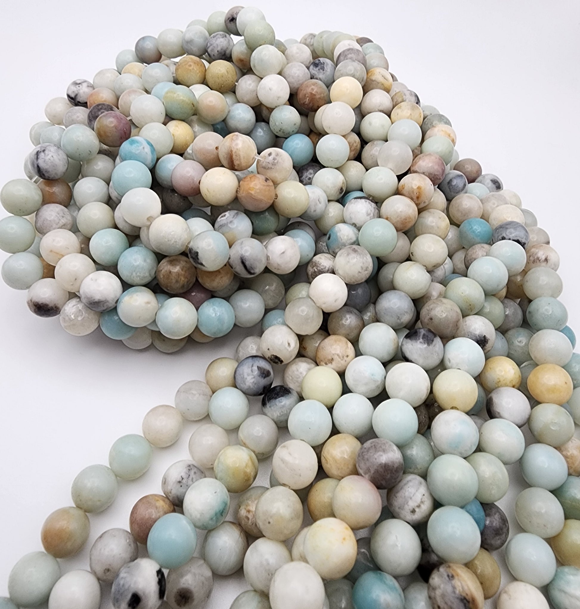 8mm Amazonite Round