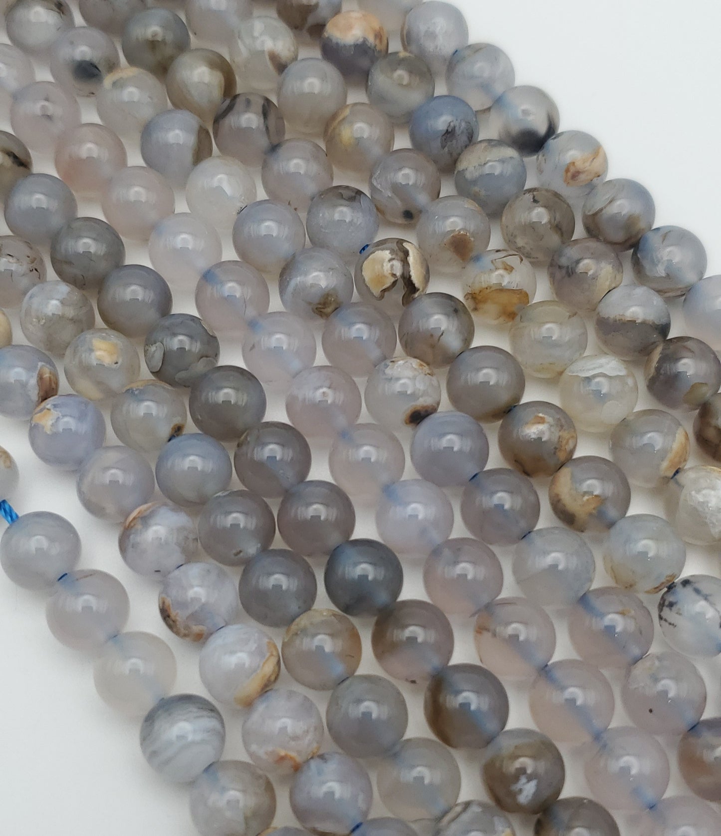8mm Chalcedony Round