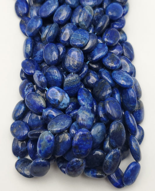 9x12mm Lapis Lazuli Oval Coin