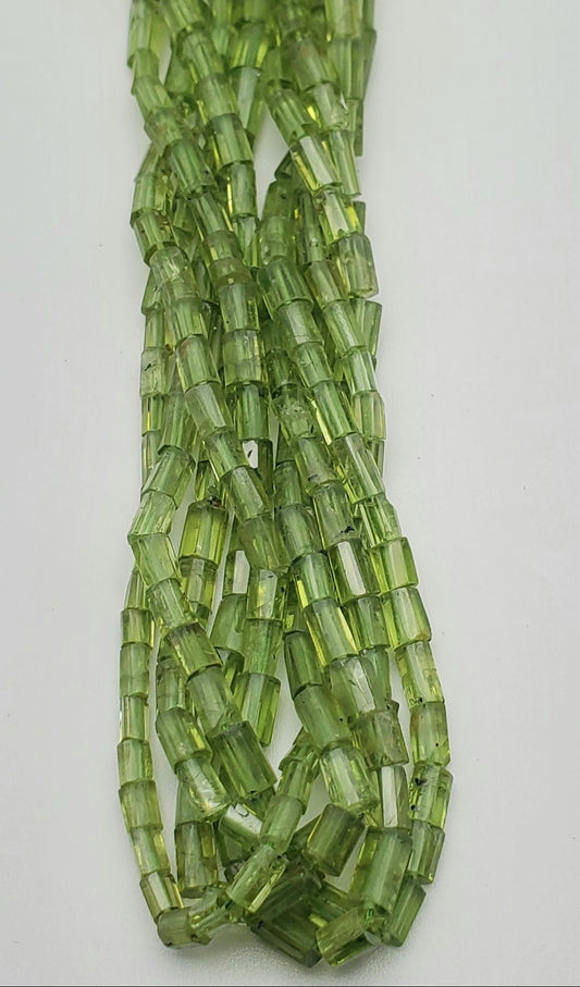 4mm Peridot Tube