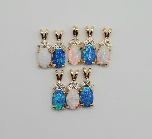 Small Opal Pendant