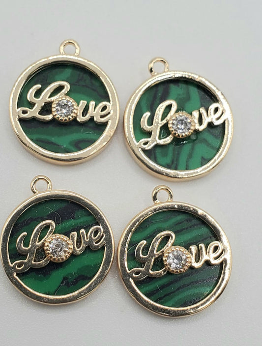 Malachite Love Charm