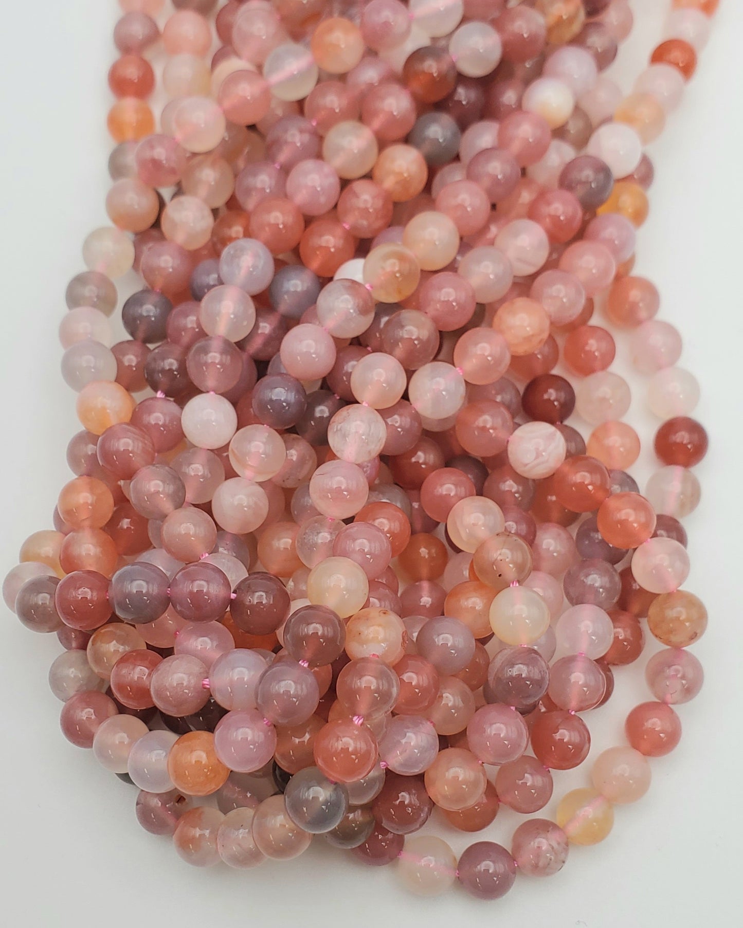 6mm Cherry Blossom Quartz