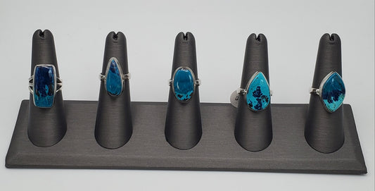 SS Shattuckite Ring